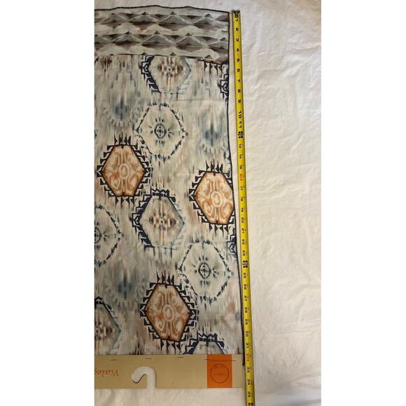 One of a Kind Silk Scarf Manufacture Sample - Vialegeno Disegni Italy 18" x 32" - Picture 10 of 10